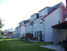 Doppelhäuser in Karlsdorf-Neuthard, Gartenseite